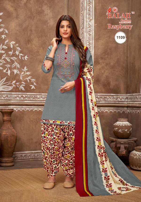 Balaji Rasberry Vol-11 Cotton Designer Patiyala Dress Material